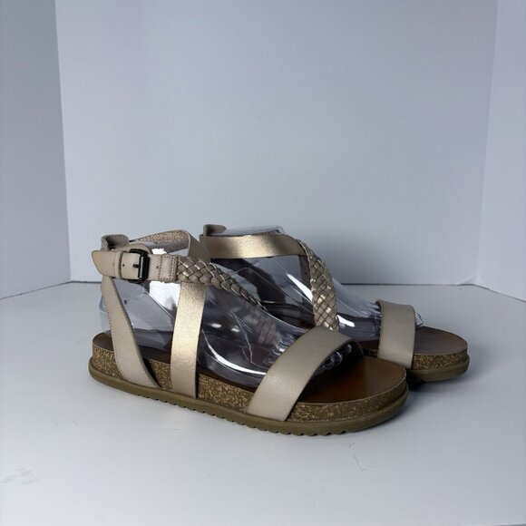 Blowfish Fern Women's Sandals Taupe & Rose‎ Gold Size 9M Strappy, Casual Boho - Picture 2 of 14